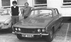 John and Lance beside Andy's car