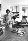 Rodney Chapman in the Microlab with some of the devices built there